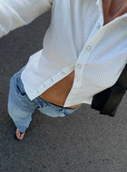 Lanabell | Chemise à Rayures Fines