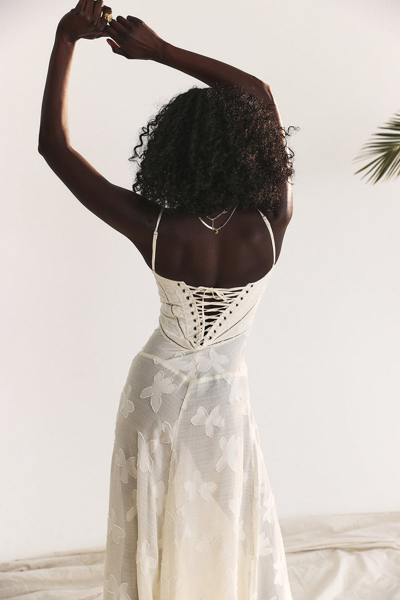 Seren | Robe Bohème & Détails Délicats