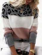 Lena™ | Comfy Leopard Pullover