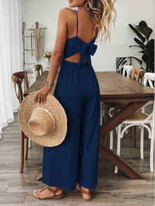 Léa | Jumpsuit Noeud & Élégance d’Été