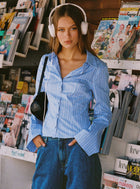 Lanabell | Chemise à Rayures Fines