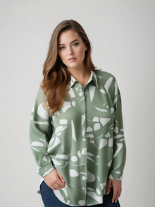 Inès | Chemise Asymétrique Vintage