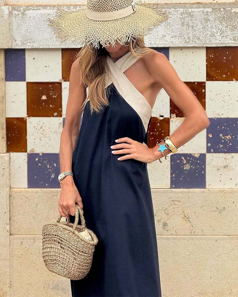 Sienna | Robe à Col Croisé