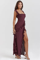 Ariana | Robe Maxi Fendue