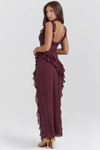 Ariana | Robe Maxi Fendue