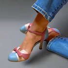 Dalia | Escarpins Multicolores Avec Bracelet