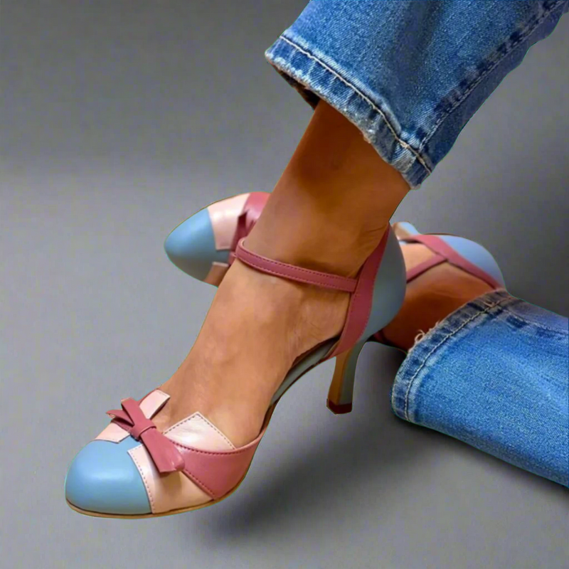 Dalia | Escarpins Multicolores Avec Bracelet
