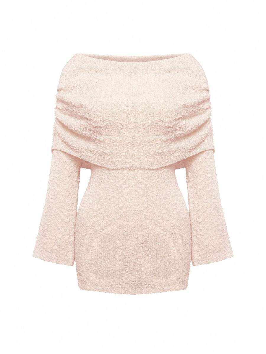 Elyanne | Robe Mini Épaules Nues & Éclat Nocturne