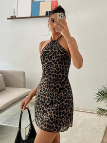 Leona | Robe Mini Sauvage & Dos Nu