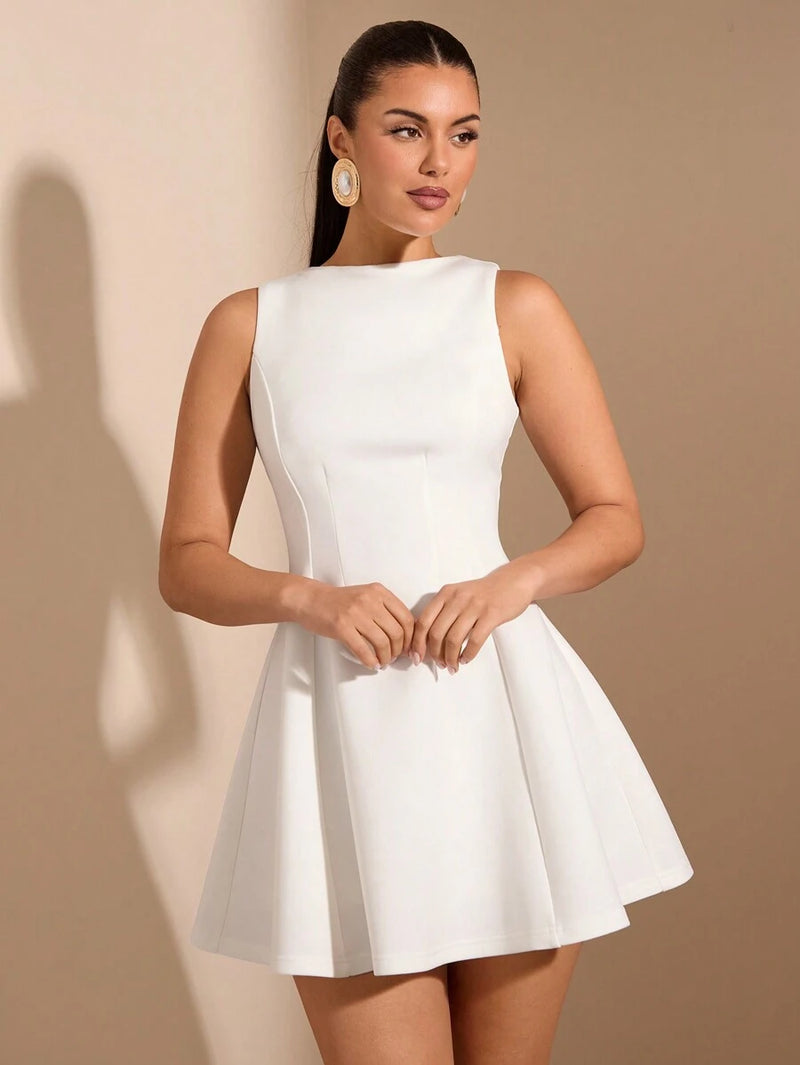 Alba | Robe Mini Chic & Élégance Pure