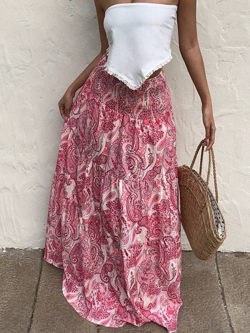 Lya | Jupe Maxi & Motifs Nomades