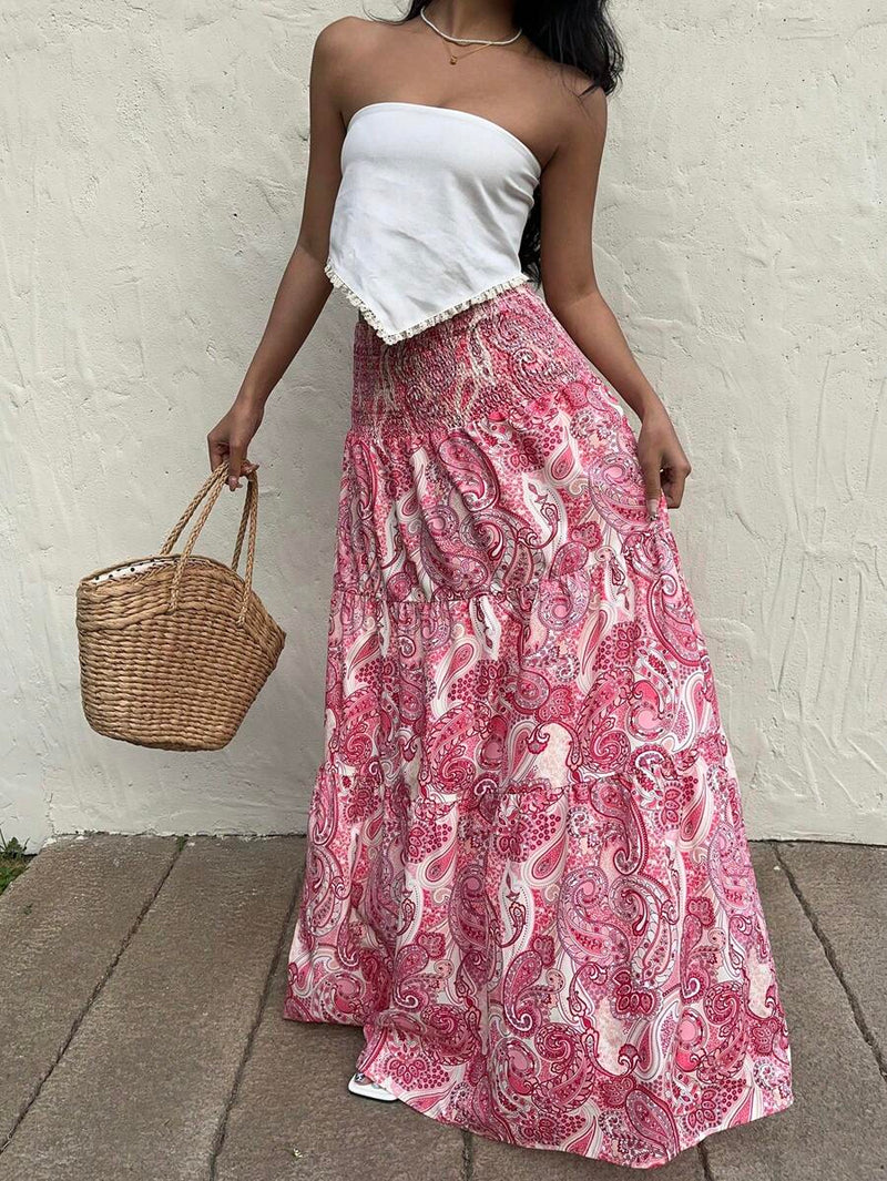 Lya | Jupe Maxi & Motifs Nomades