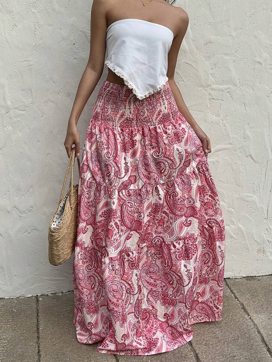 Lya | Jupe Maxi & Motifs Nomades
