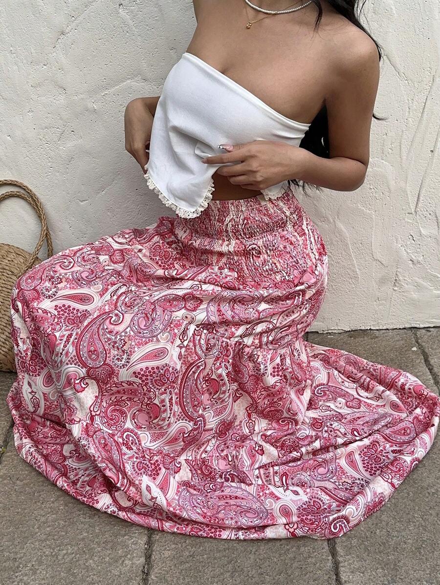 Lya | Jupe Maxi & Motifs Nomades