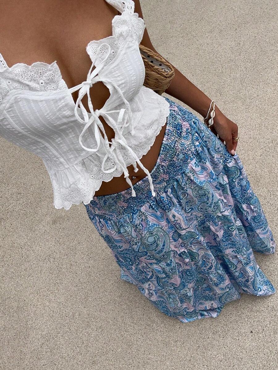 Lya | Jupe Maxi & Motifs Nomades