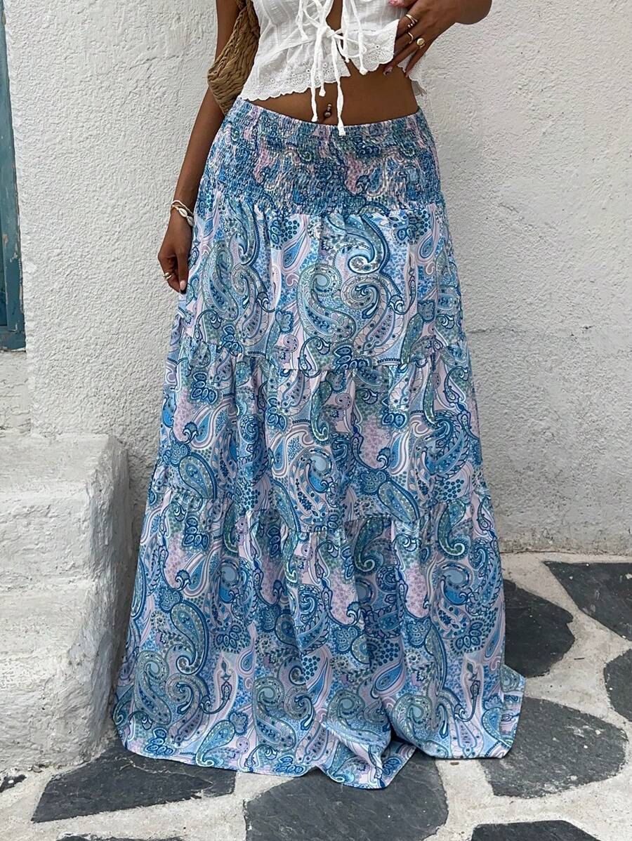 Lya | Jupe Maxi & Motifs Nomades