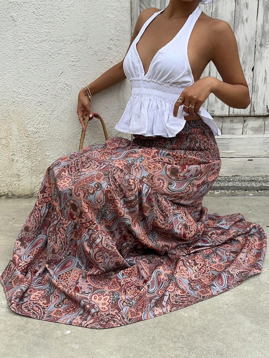 Lya | Jupe Maxi & Motifs Nomades