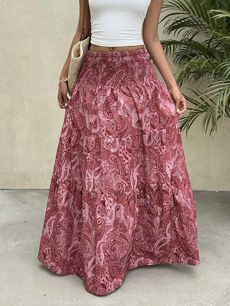 Lya | Jupe Maxi & Motifs Nomades