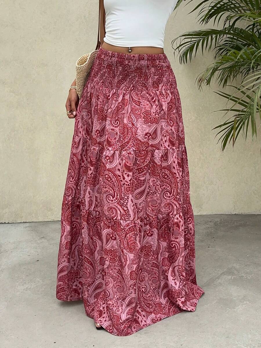 Lya | Jupe Maxi & Motifs Nomades