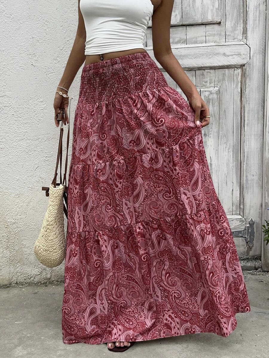 Lya | Jupe Maxi & Motifs Nomades