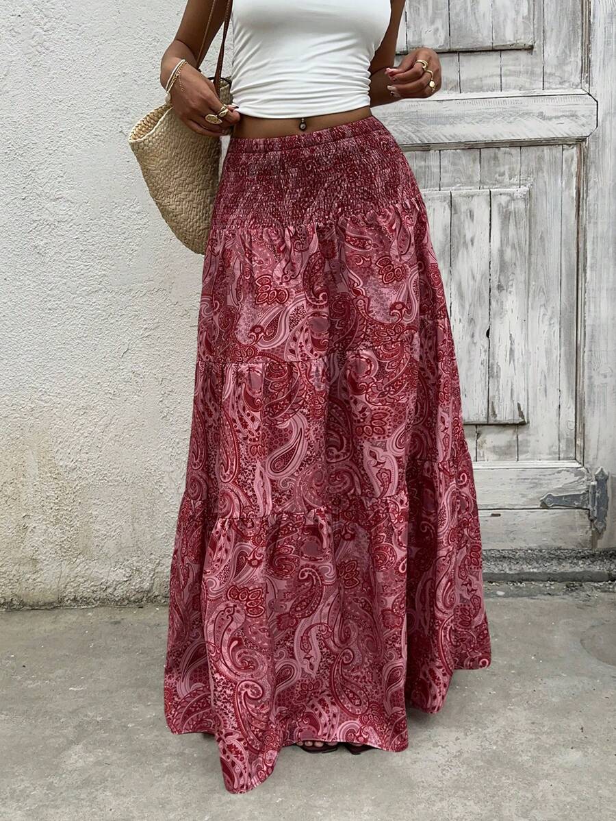 Lya | Jupe Maxi & Motifs Nomades