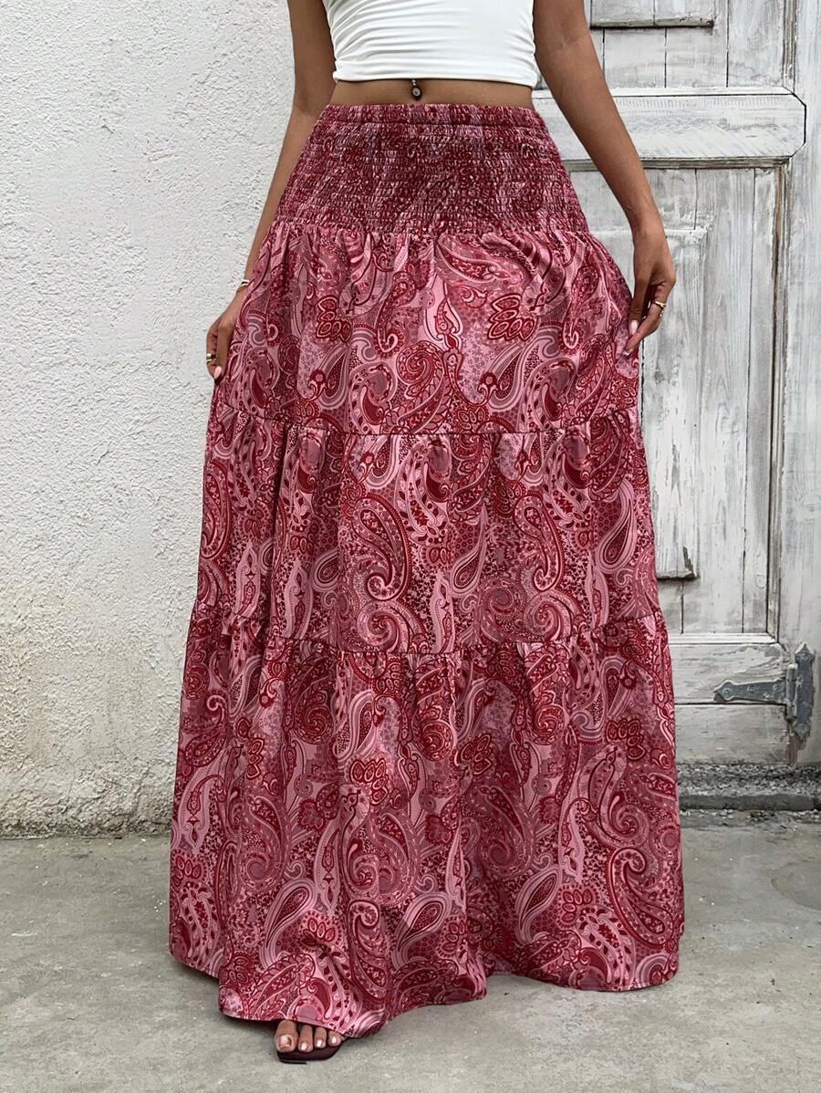 Lya | Jupe Maxi & Motifs Nomades