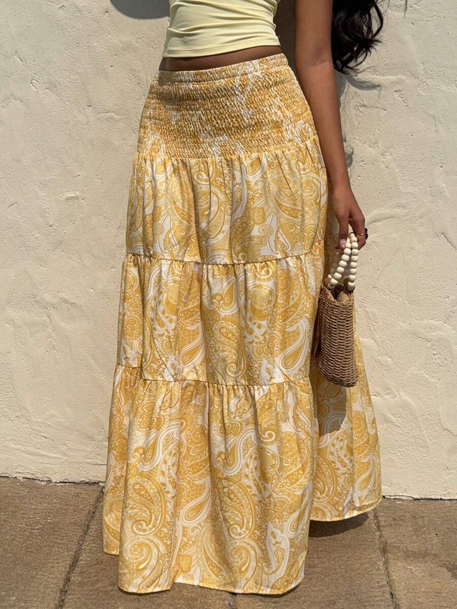 Lya | Jupe Maxi & Motifs Nomades