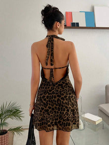 Leona | Robe Mini Sauvage & Dos Nu
