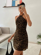 Leona | Robe Mini Sauvage & Dos Nu