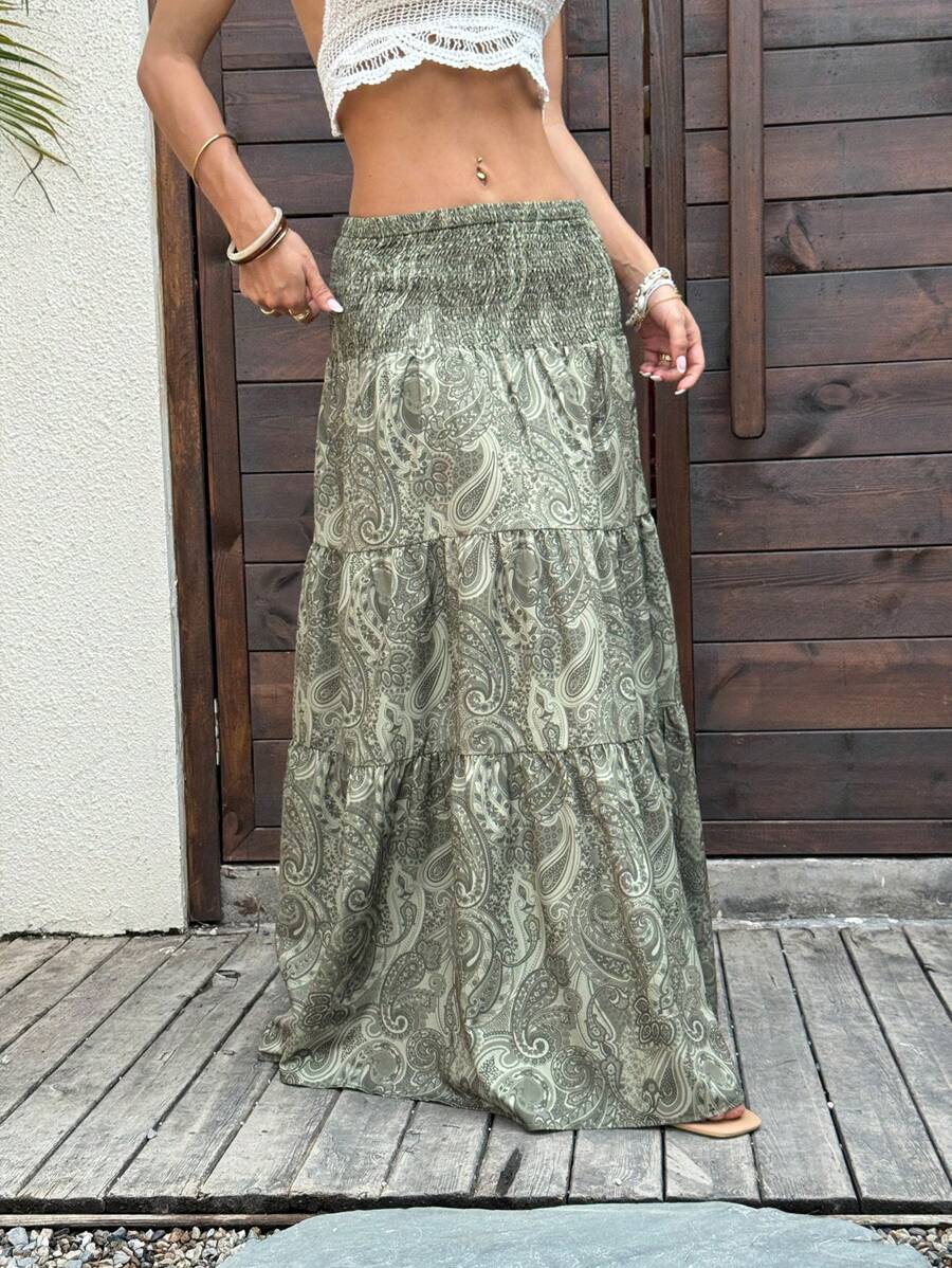 Lya | Jupe Maxi & Motifs Nomades