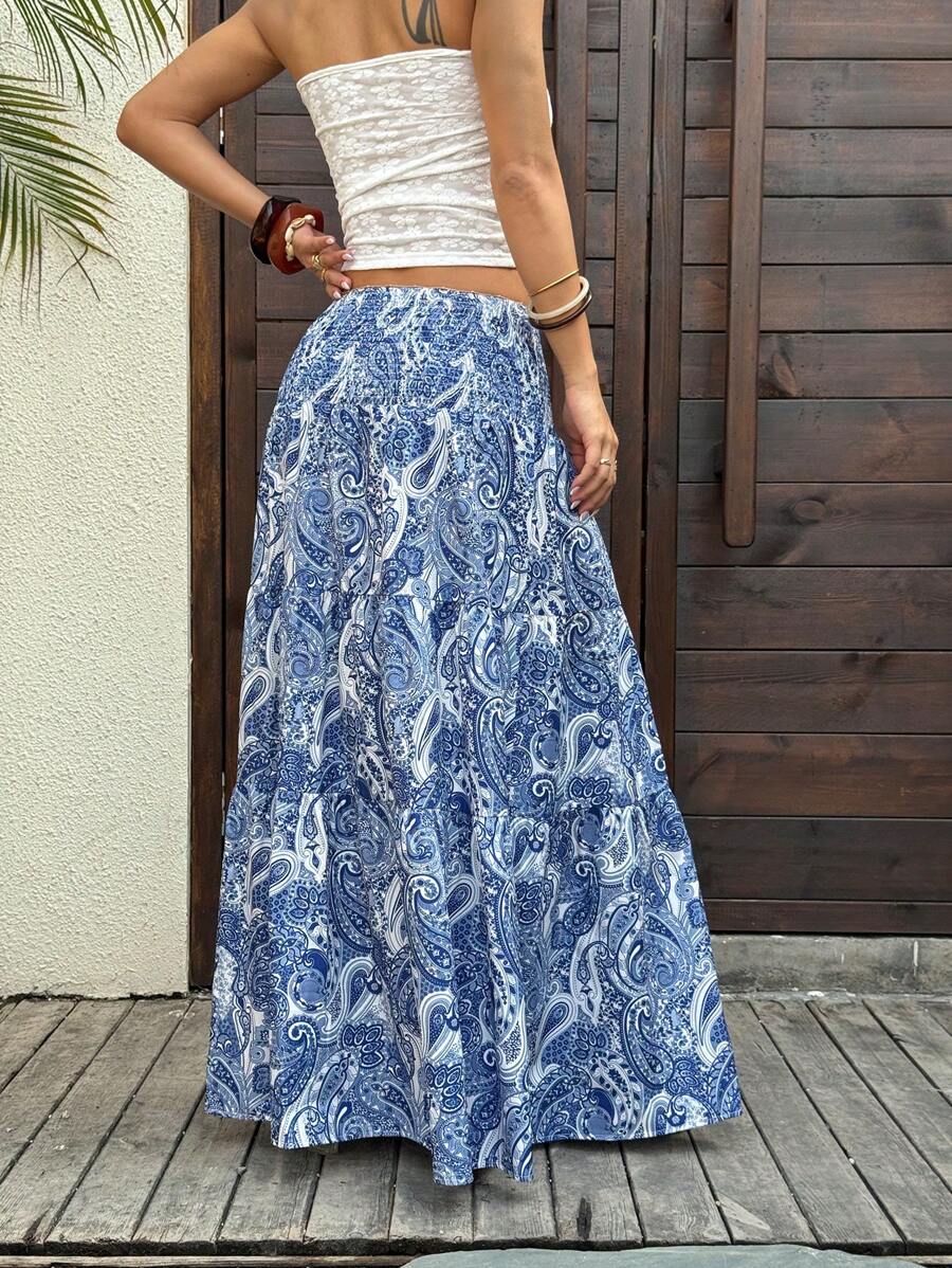Lya | Jupe Maxi & Motifs Nomades