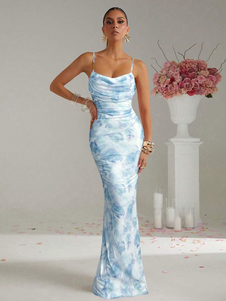 Aurea | Robe Maxi Ajustée à Touches de Luxe