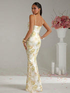 Aurea | Robe Maxi Ajustée à Touches de Luxe