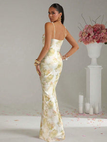 Aurea | Robe Maxi Ajustée à Touches de Luxe