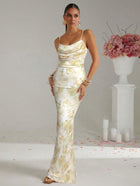 Aurea | Robe Maxi Ajustée à Touches de Luxe