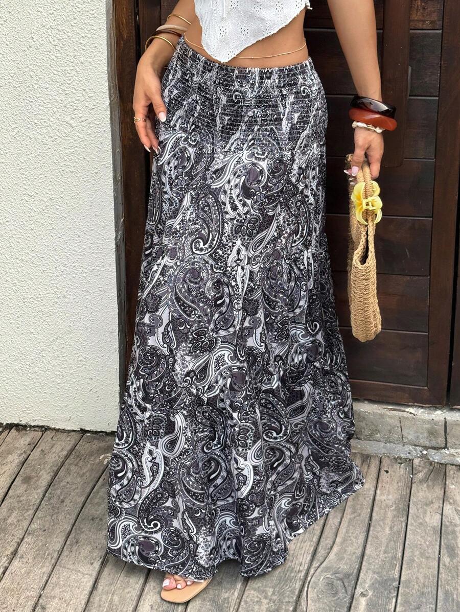 Lya | Jupe Maxi & Motifs Nomades