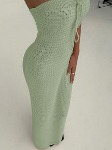 Maïa | Robe Maxi Maille & Taille Sculptée