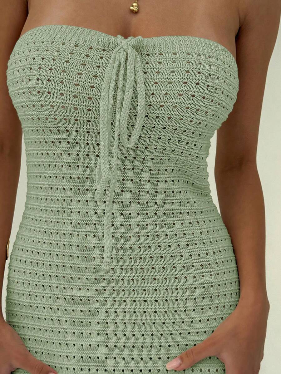 Maïa | Robe Maxi Maille & Taille Sculptée