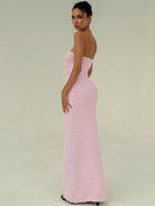 Maïa | Robe Maxi Maille & Taille Sculptée