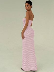 Maïa | Robe Maxi Maille & Taille Sculptée