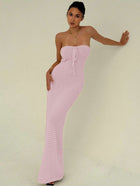 Maïa | Robe Maxi Maille & Taille Sculptée
