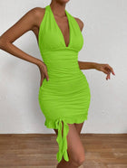 Lenaya| Robe Froncée & Séduction Pure