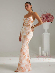 Aurea | Robe Maxi Ajustée à Touches de Luxe