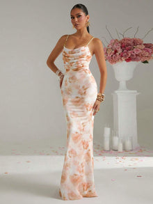 Aurea | Robe Maxi Ajustée à Touches de Luxe
