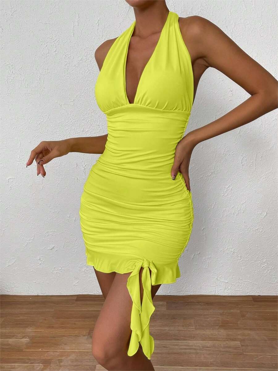 Lenaya| Robe Froncée & Séduction Pure
