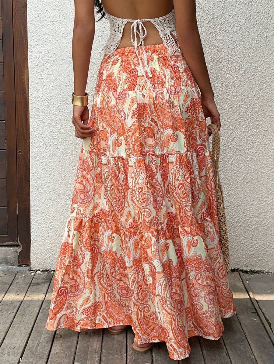Lya | Jupe Maxi & Motifs Nomades