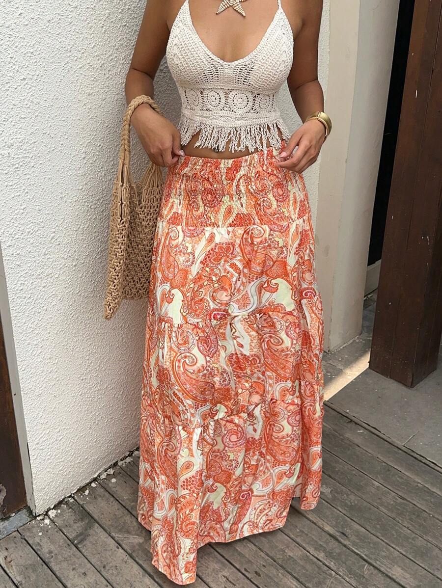 Lya | Jupe Maxi & Motifs Nomades