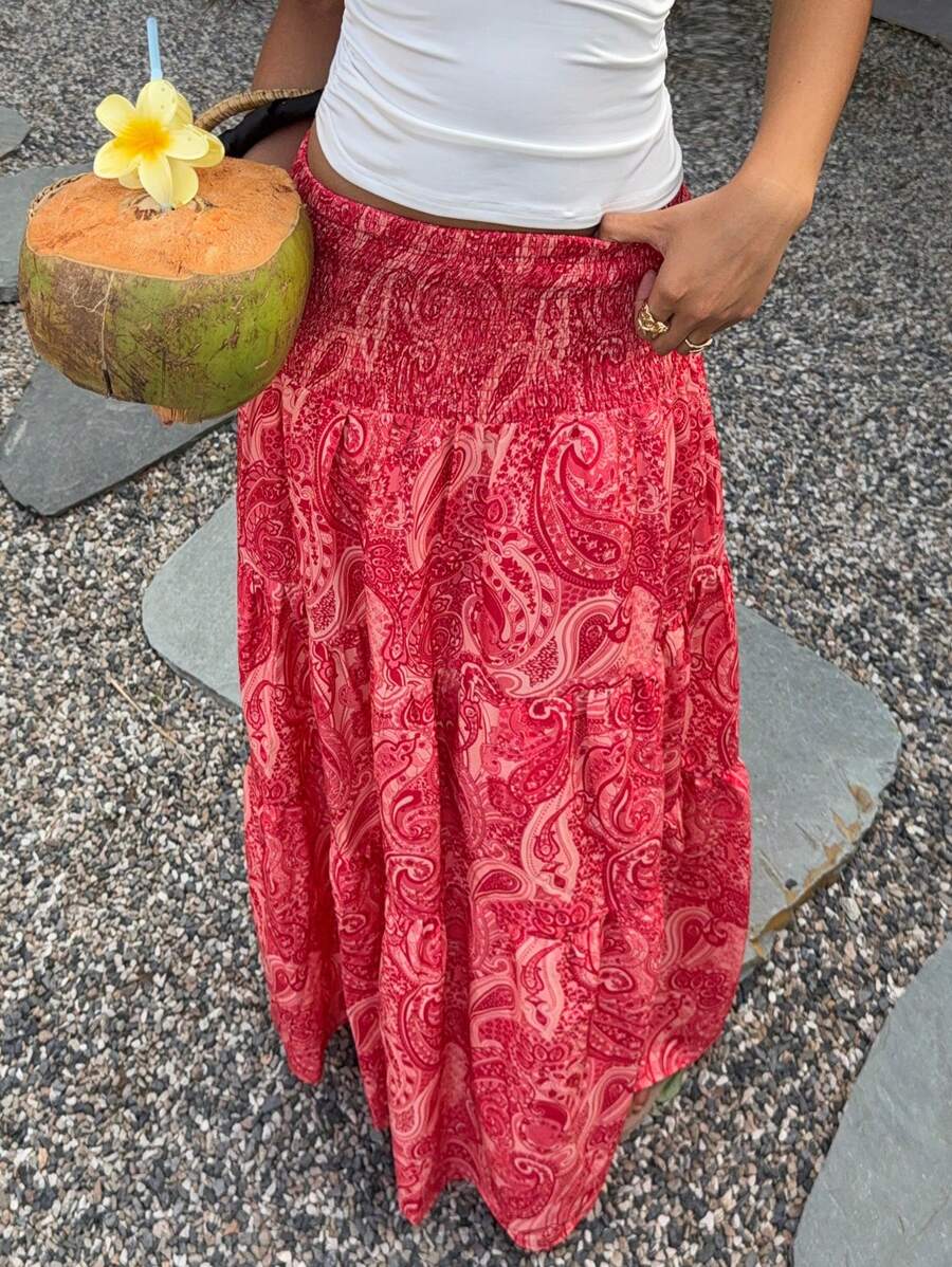 Lya | Jupe Maxi & Motifs Nomades