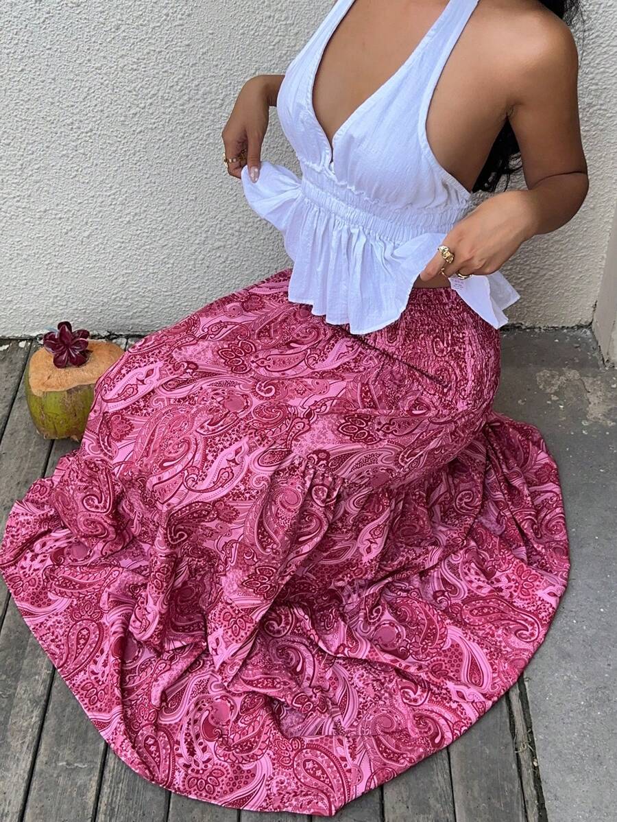 Lya | Jupe Maxi & Motifs Nomades