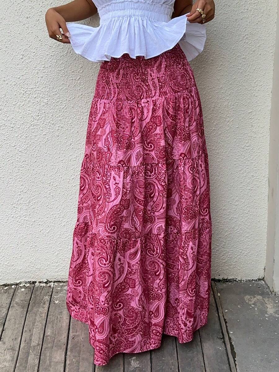 Lya | Jupe Maxi & Motifs Nomades